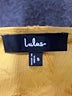 Lulus 100% Rayon Yellow Short Sleeve Blouse Size S - photo 7