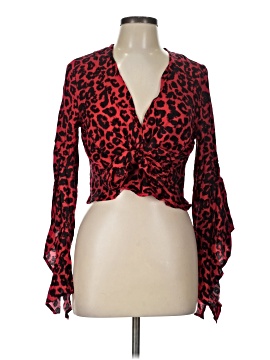 Olivaceous Long Sleeve Blouse (view 1)