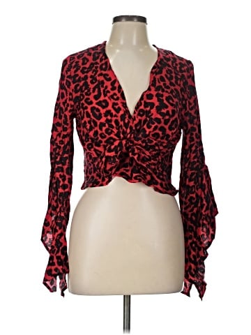 Olivaceous Long Sleeve Blouse (view 1)