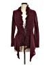 emerald Burgundy Long Sleeve Blouse Size M - photo 1