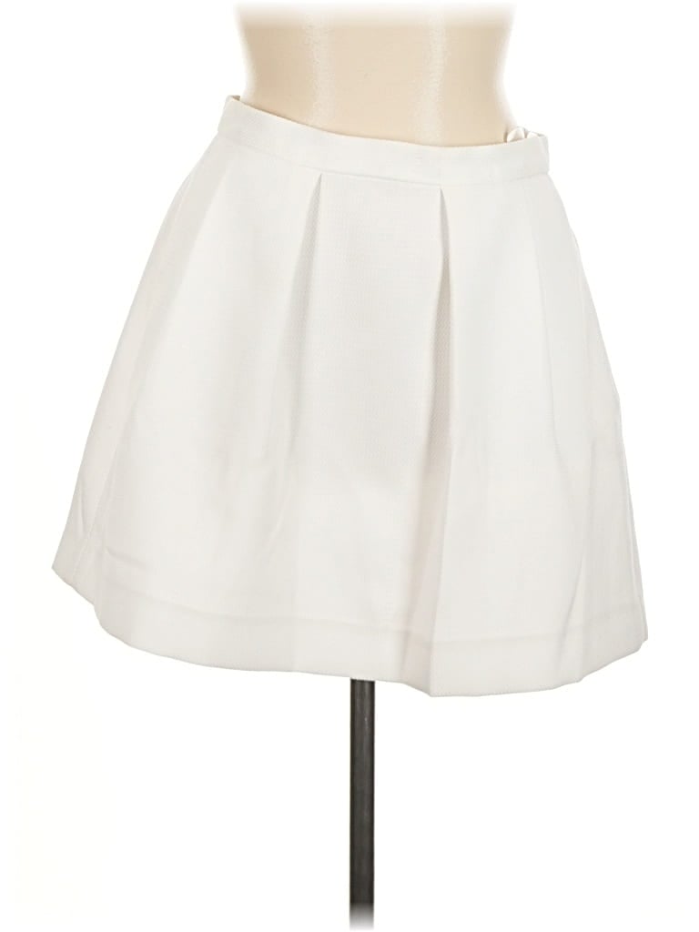Pre-owned French Connection Formal Skirt In Ivory
