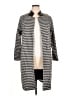 Ashley Stewart Houndstooth Gray Coat Size 14 Plus - photo 1