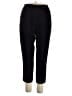 Alfred Dunner 100% Wool Solid Black Wool Pants Size 14 - photo 1