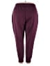 Spense Solid Burgundy Casual Pants Size 3X - photo 2