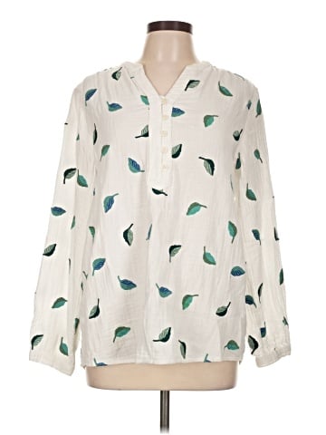 Coldwater Creek Long Sleeve Blouse (view 1)