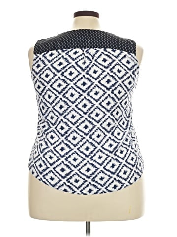 Skies Are Blue Sleeveless Blouse (view 2)