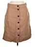 J.Crew 100% Wool Solid Tan Wool Skirt Size 8 - photo 1
