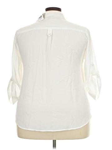 Torrid 3/4 Sleeve Blouse (view 2)