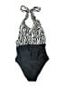 Cupshe Animal Print Black One Piece Swimsuit Size M - photo 1