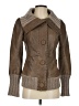 Mackage 100% Laine (wool) Brown Leather Jacket Size S - photo 1