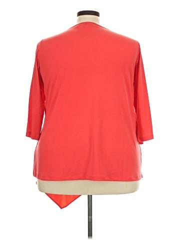 Susan Graver 3/4 Sleeve Top (view 2)