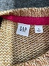 Gap Tweed Tan Pullover Sweater Size S - photo 7