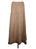 Only Solid Tan Casual Skirt Size L - photo 1