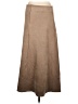 Only Solid Tan Casual Skirt Size L - photo 2