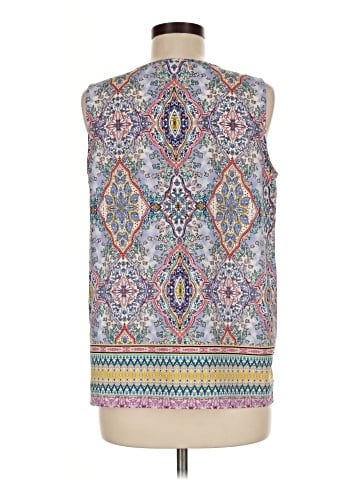 fleur bleue Sleeveless Blouse (view 2)