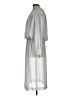 Liz Roberts 100% Polyester Chevron-herringbone Silver Casual Dress Size 13 - 14 - photo 5