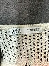 Zara Ivory Sleeveless Blouse Size M - photo 7