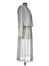 Liz Roberts 100% Polyester Chevron-herringbone Silver Casual Dress Size 13 - 14 - photo 4