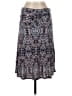 Express Paisley Blue Casual Skirt Size S - photo 1