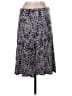 Express Paisley Blue Casual Skirt Size S - photo 2