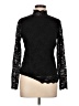 Vince Camuto 100% Polyester Black Long Sleeve Top Size L - photo 1