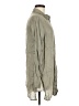 Tahari 100% Linen Gray Long Sleeve Button-Down Shirt Size M - photo 4
