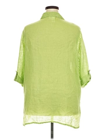 Coldwater Creek 3/4 Sleeve Button-Down Shirt (view 2)