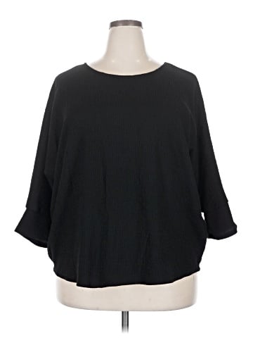 Bobeau 3/4 Sleeve Top (view 1)