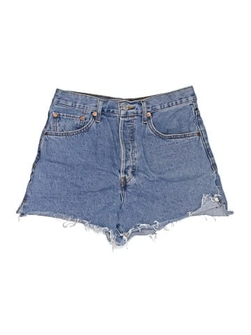 RE/DONE Denim Shorts (view 1)