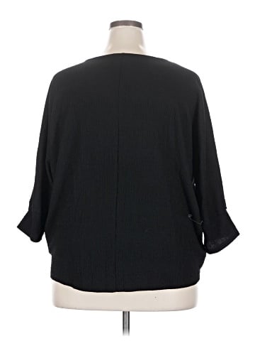 Bobeau 3/4 Sleeve Top (view 2)