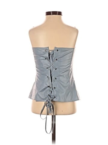 Assorted Brands Faux Leather Top (view 2)