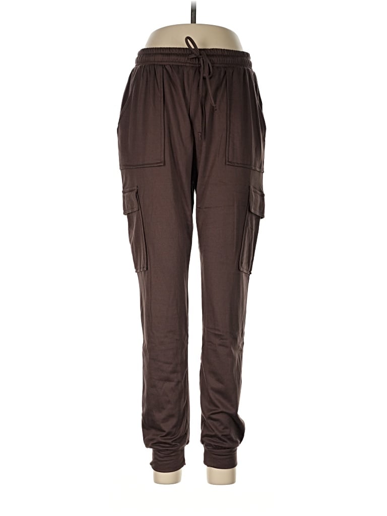 Pre-owned No Comment Cargo Pants In Brown