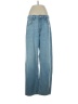 MNG 100% Cotton Stripes Blue Jeans Size 4 - photo 1
