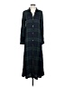 Faherty 100% Rayon Plaid Green Casual Dress Size XS - photo 1