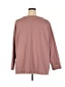 Ann Taylor LOFT Pink Sweatshirt Size 24 - 26 - photo 2