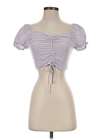 Hollister Short Sleeve Blouse (view 1)