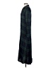 Faherty 100% Rayon Plaid Green Casual Dress Size XS - photo 5