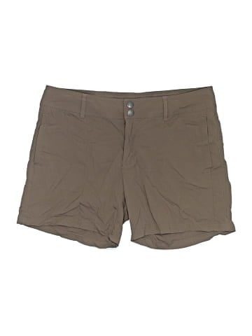 PrAna Khaki Shorts (view 1)