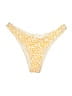 Unbranded Print Yellow Swimsuit Bottoms Size L - photo 1