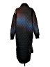 MUNTHE 100% Polyester Argyle Black Coat Size EU 32 / US 2 - photo 2