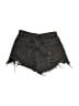Missguided Black Denim Shorts Size 2 - photo 2