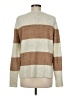 Banana Republic Color Block Tan Pullover Sweater Size M - photo 2