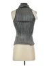 Kai 100% Polyester Silver Sleeveless Top Size XS - photo 2