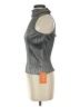 Kai 100% Polyester Silver Sleeveless Top Size XS - photo 5