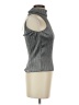 Kai 100% Polyester Silver Sleeveless Top Size XS - photo 4