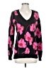CAbi Floral Black Pullover Sweater Size XS - photo 1