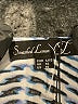 Smashed Lemon Chevron-herringbone Blue Casual Dress Size 10 - photo 7