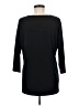 Chico's Black 3/4 Sleeve Top Size Med (1) - photo 2