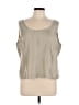 Perceptions Gray Sleeveless Blouse Size 18 - photo 1