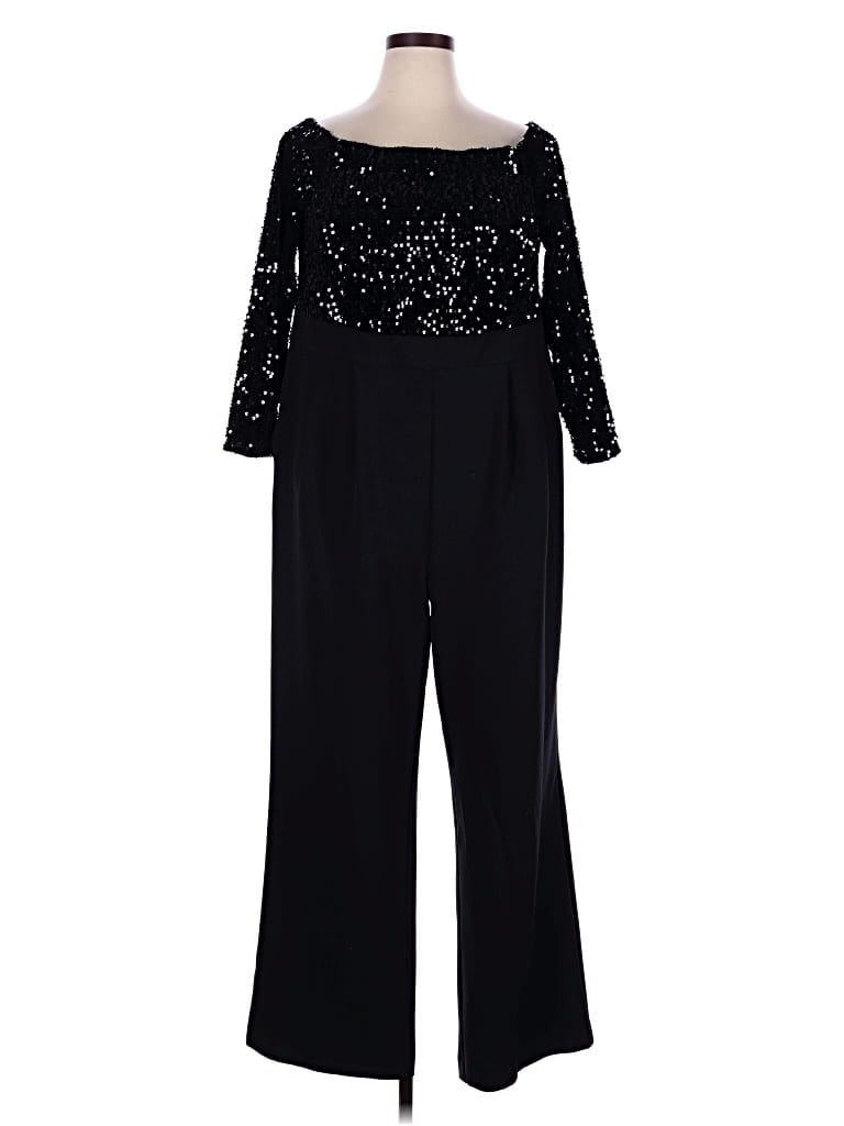 Pre-owned Eliza J Jumpsuit In Black